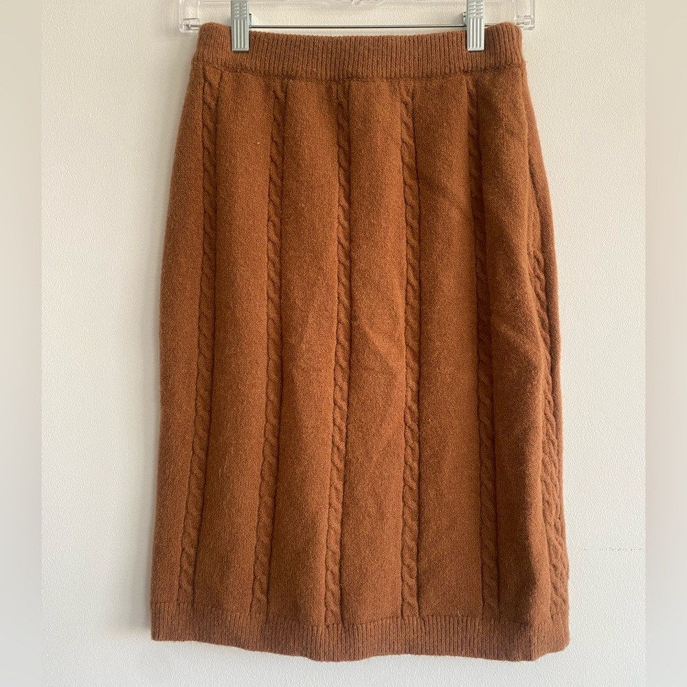 🤎Brown Knit Skirt🤎